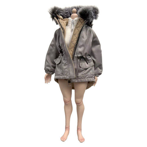 Modellino cappotto collo