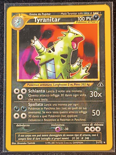 Pokemon tyranitar 75 - #31/75, neo