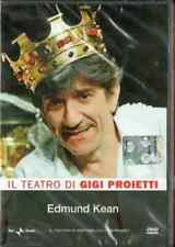 IL TEATRO DI GIGI PROIETTI EDMUND KEAN DVD NUOVO SIGILLATO
