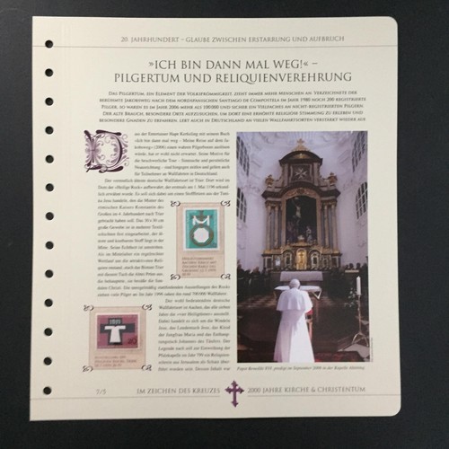 Edizione posta tedesca chiesa - posta, "chiesa