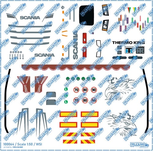 Truckmo decalcomanie scania - truckmo,