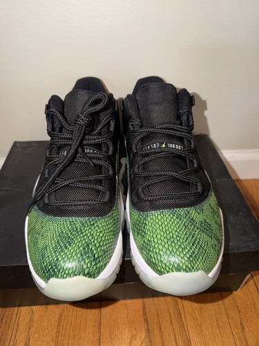 2014 air jordan - 11, green