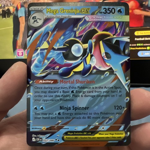 Pokemon tcg mega greninja ex - -,