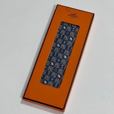 Cravatta collo HERMES bianca