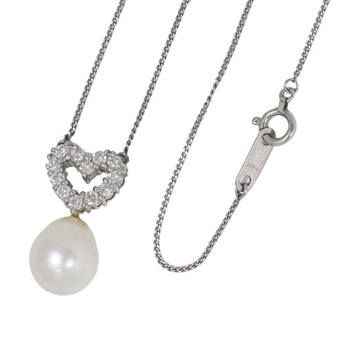 Collana con ciondolo perla 1 - ciondolo, 9,1