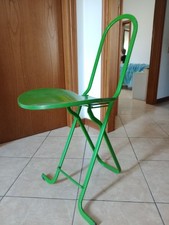 Coppia sedie pieghevoli “Dafne” – Gastone Rinaldi per THEMA, anni ’70, originali