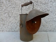VECCHIA LAMPADA LANTERNA LUME ACETILENE CARBURO USO MINATORE - VINTAGE