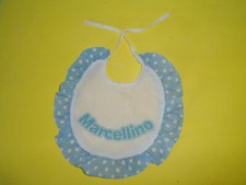 Marcellino doll bib - , precious