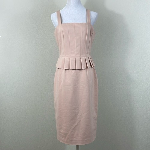 Abito midi rosa antonio - rosa,