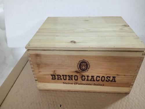 Scatola legno 6 bott - di,