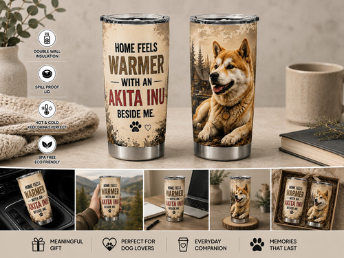 Bicchiere akita regalo - akita,,