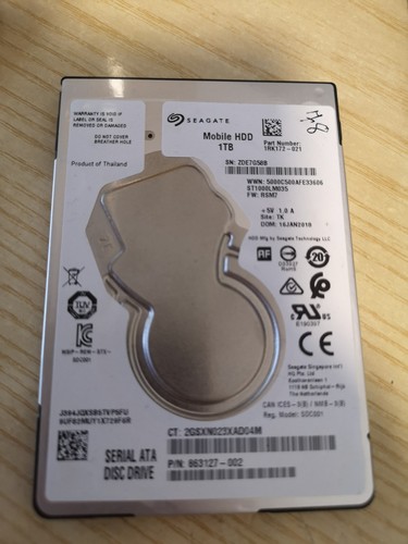 Hard disk sata terabyte - 2,5,