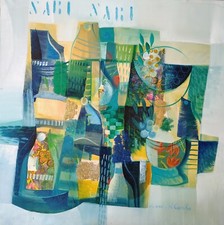 VITTORIO MARIA DI CARLO- "SARI SARI" - OLIO E T.M. SU TELA - dim. 80x80