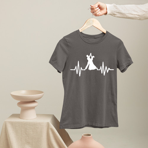 Shirt dance heart beat pulse - heart,