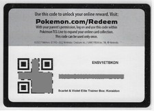 Pokemon tcgo base unused - sv,