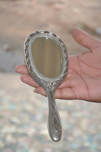 Vintage bianco metallo - vintage,