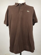 LACOSTE MAGLIA POLO UOMO TG. 5 MAN T-SHIRT CASUAL VINTAGE COTONE COTTON