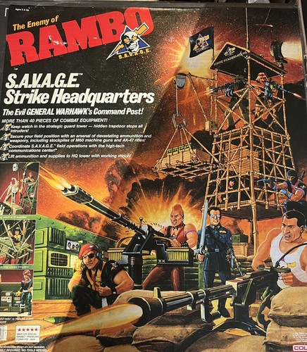 Coleco rambo savage - rambo’s,