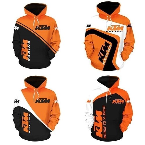 Felpa con cappuccio ktm - 3d,