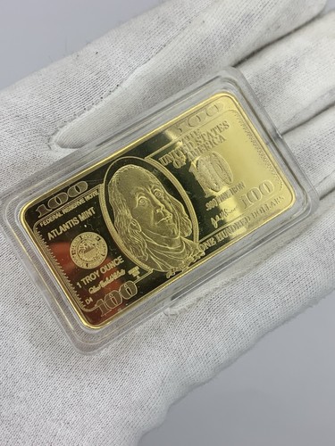 Novelty faux gold mini bar - mini,