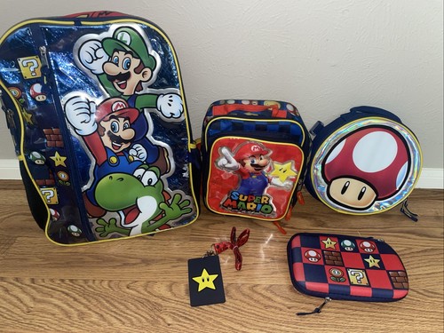 Zaino super mario lunch tote - mario,
