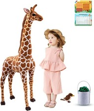Jirafa de peluche gigante
