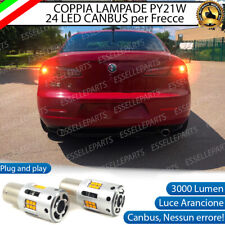 COPPIA LAMPADE PY21W LED ALFA