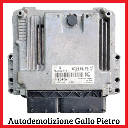 Centralina ecu controllo