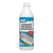 Hg - DETERGENTE IGIENICO PER VASCA IDROMASSAGGIO - Rimuove grasso e sporco - 1lt
