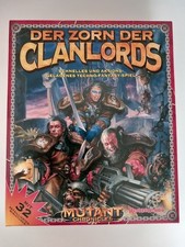 Mutant Chronicles - Fury of the Clansmen (1994) board game GER + ENG translation