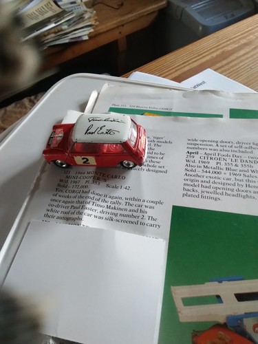 Corgi 312 monte carlo mini - 312,