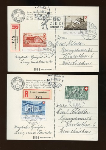 Svizzera 460 463 pro - svizzera, n.460-463