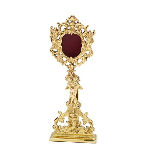 Reliquiario con pietre