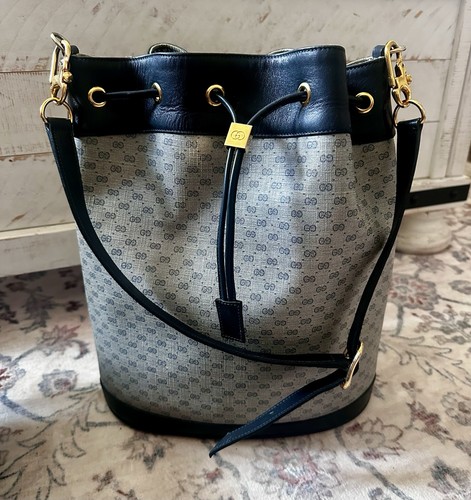 Borsa secchiello vintage - a,