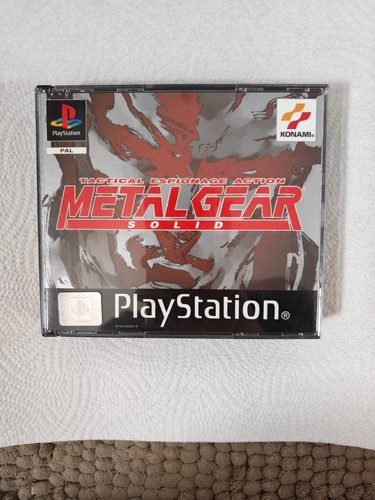 Konami metal gear solid ps1 - metal,