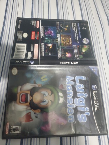 Luigi mansion gamecube cib - mansion,