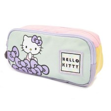 Hello Kitty Astuccio Bustina a 2 zip Giochi Preziosi