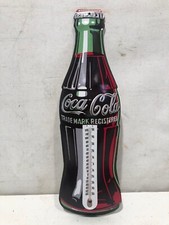 Termometro pubblicitario a bottiglia Coca Cola