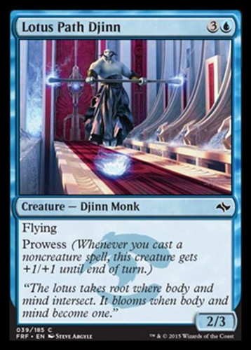 Mtg lotus path djinn - path,