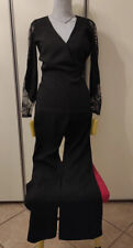 Patrizia Pepe jumpsuit tuta donna con maniche in pizzo