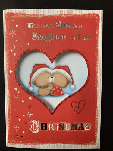 Biglietto natale figlio - di,