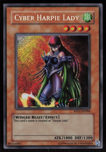 Cyber harpie lady - lady, rp01-en096