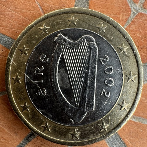 Moneta euro irlanda - moneta,