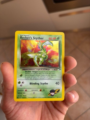 Rocket scyther holo 132 - rocket's,