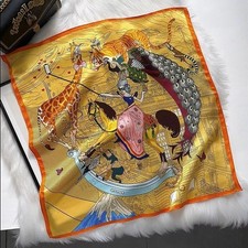 Sciarpa quadrata donna 100%