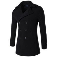 Cappotto trench uomo slim fit