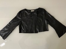 Giacca in ecopelle bambina -color blu  marca Liu Jo - taglia 8 anni