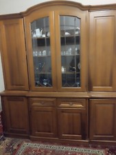 Credenza alta con - , vetrina,