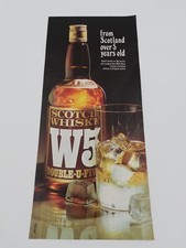 Clipping Pubblicità Advertising 1973 SCOTCH WHISKY W5 Un Superbo Whisky