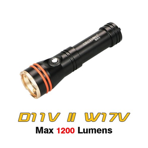 Torcia subacquea archon d11v - subacquea,